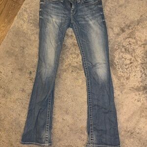 Big Star Women's Boot Cut Jeans in Faded Blue - Remy Fit